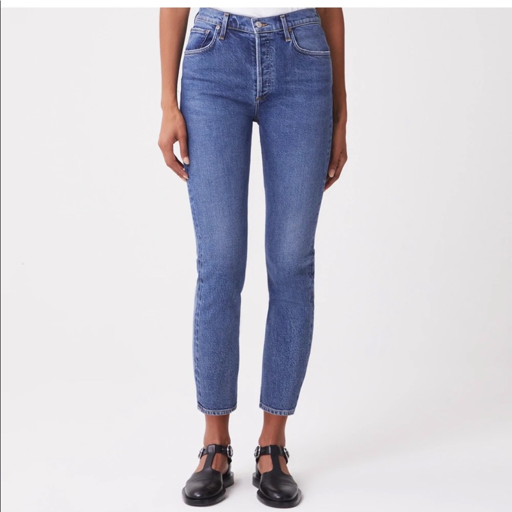 Sold ! Agolde Riley High Rise Jeans Size 27
